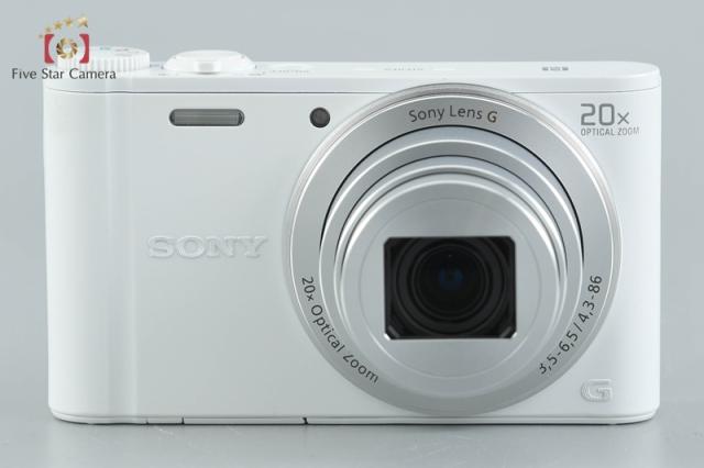 【中古】SONY ソニー Cyber-shot DSC-WX350 白いこと コンパクトデジタルカメラ 元箱付き添い人 多言語相応う