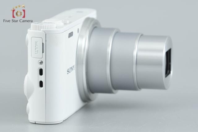 【中古】SONY ソニー Cyber-shot DSC-WX350 白いこと コンパクトデジタルカメラ 元箱付き添い人 多言語相応う