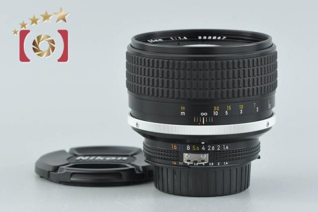 【中古】Nikon ニコン Ai-S NIKKOR 85mm f/1.4