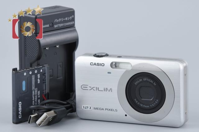 【中古】Casio カシオ EXILIM EX-Z90 シルバー コンパクトデジタルカメラ