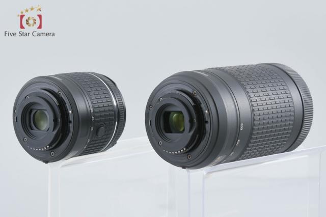 【中古】Nikon ニコン D3400 黒いこと ダブルズームキット シャッター出現率少ない 元箱付き添い人