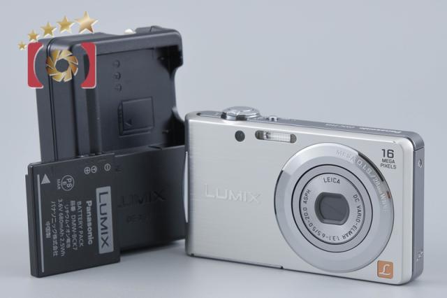 【中古】Panasonic パナソニック LUMIX DMC-FH5 シルバー コンパクトデジタルカメラ