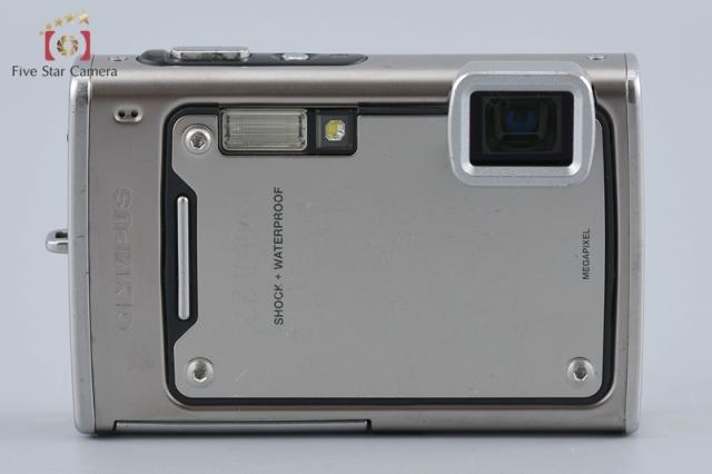 【中古】OLYMPUS オリンパス μ1030SW メタルシルバー コンパクトデジタルカメラ_1