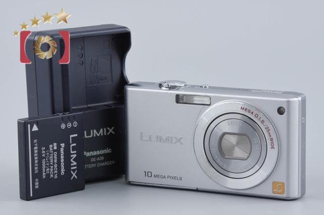 【中古】Panasonic パナソニック LUMIX DMC-FX37 プレシャスシルバー コンパクトデジタルカメラ