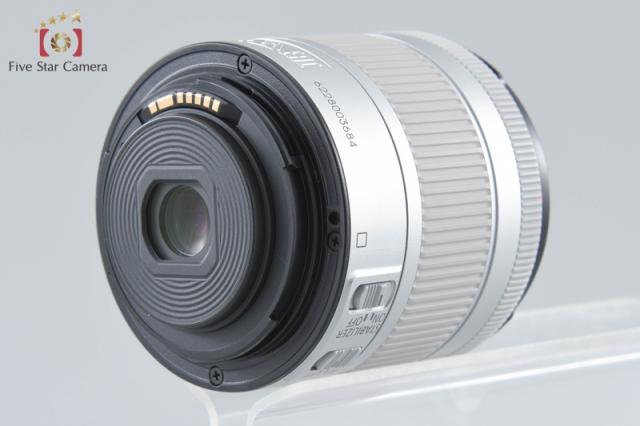 【中古】Canon キヤノン EOS Kiss X9 EF-S 18-55 IS STM 水晶体一揃いの道具 白いこと シャッター出現率少ない 元箱付き添い人