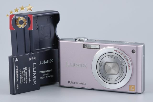 【中古】Panasonic パナソニック LUMIX DMC-FX35 カクテルピンク コンパクトデジタルカメラ