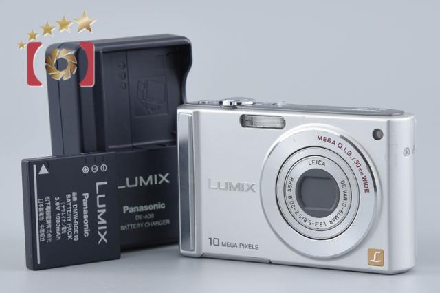 【中古】Panasonic パナソニック LUMIX DMC-FS20 シルバー コンパクトデジタルカメラ
