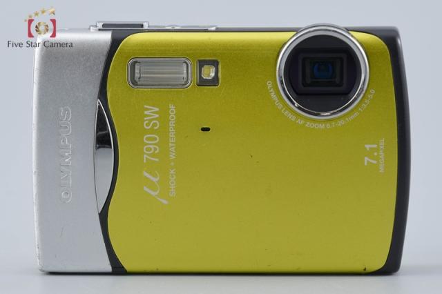 【中古】OLYMPUS オリンパス μ790SW リーフグリーン コンパクトデジタルカメラ_1