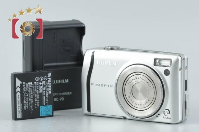 【中古】FUJIFILM 富士フイルム FINEPIX F40fd シルバー コンパクトデジタルカメラ