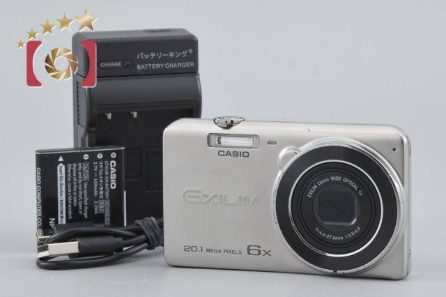 【中古】CASIO カシオ EXILIM EX-ZS35 シルバー コンパクトデジタルカメラ