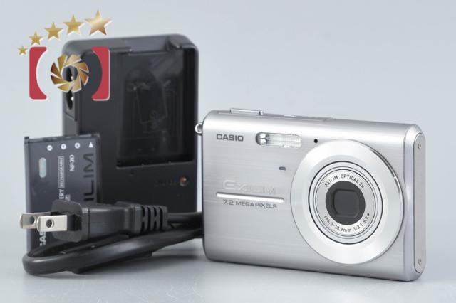 【中古】Casio カシオ EXILIM EX-Z75 シルバー コンパクトデジタルカメラ