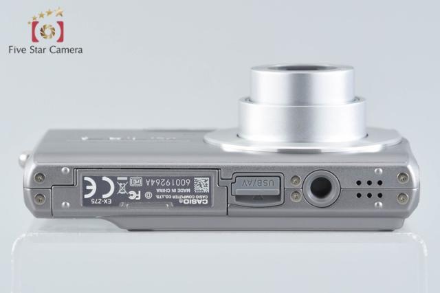 【中古】Casio カシオ EXILIM EX-Z75 シルバー コンパクトデジタルカメラ_6