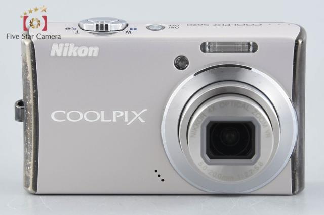 【中古】Nikon ニコン COOLPIX S620 パールホワイト コンパクトデジタルカメラ_1