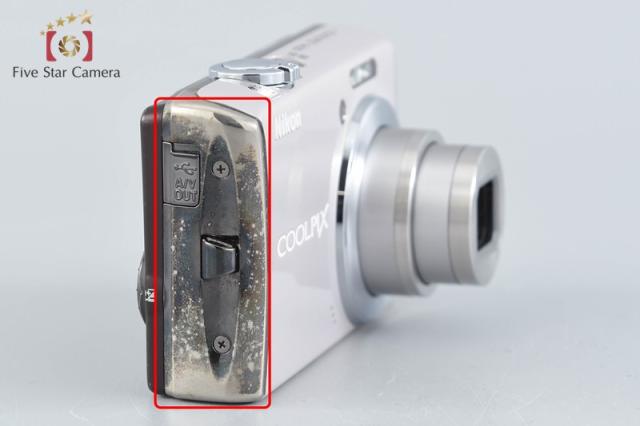 【中古】Nikon ニコン COOLPIX S620 パールホワイト コンパクトデジタルカメラ_4