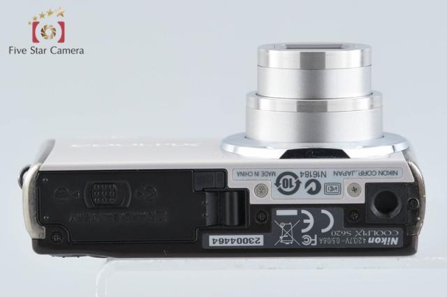 【中古】Nikon ニコン COOLPIX S620 パールホワイト コンパクトデジタルカメラ_6