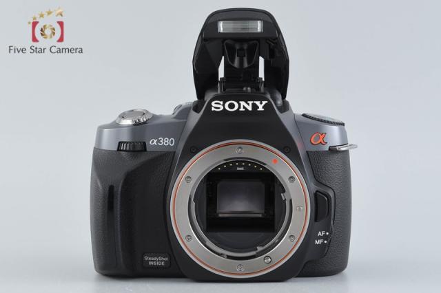 【中古】SONY ソニー α380 DSLR-A380 ダブルズームレンズキット シャッター回数僅少_1