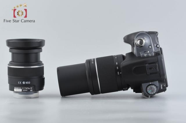【中古】SONY ソニー α380 DSLR-A380 ダブルズームレンズキット シャッター回数僅少_5
