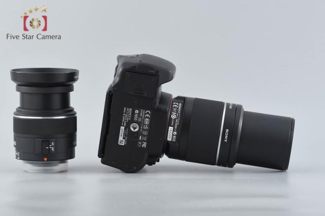 【中古】SONY ソニー α380 DSLR-A380 ダブルズームレンズキット シャッター回数僅少_6