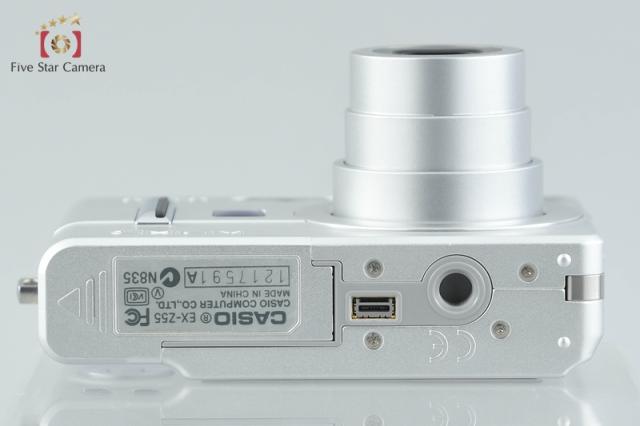 【中古】Casio カシオ EXILIM EX-Z55 シルバー コンパクトデジタルカメラ 元箱付き_6
