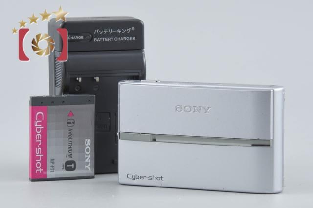 【中古】SONY ソニー Cyber-shot DSC-T9 シルバー デジタルスチルカメラ