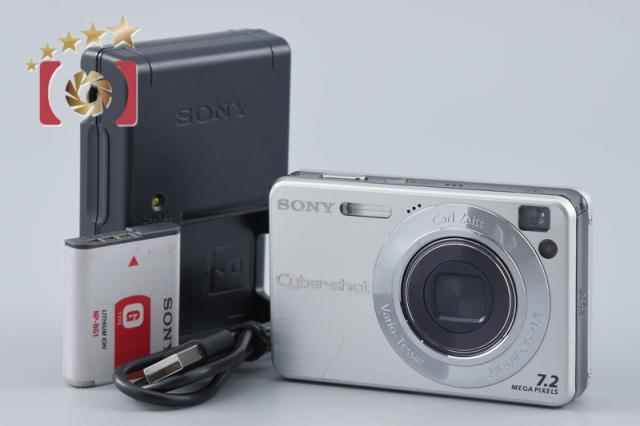 【中古】SONY ソニー Cyber-Shot DSC-W120 シルバー コンパクトデジタルカメラ