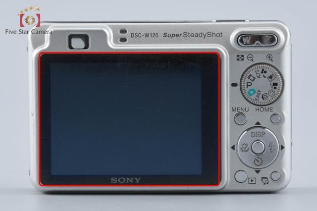 【中古】SONY ソニー Cyber-Shot DSC-W120 シルバー コンパクトデジタルカメラ_2