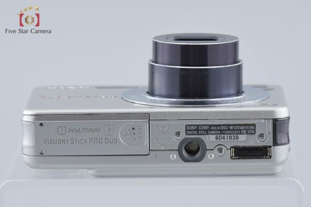 【中古】SONY ソニー Cyber-Shot DSC-W120 シルバー コンパクトデジタルカメラ_6