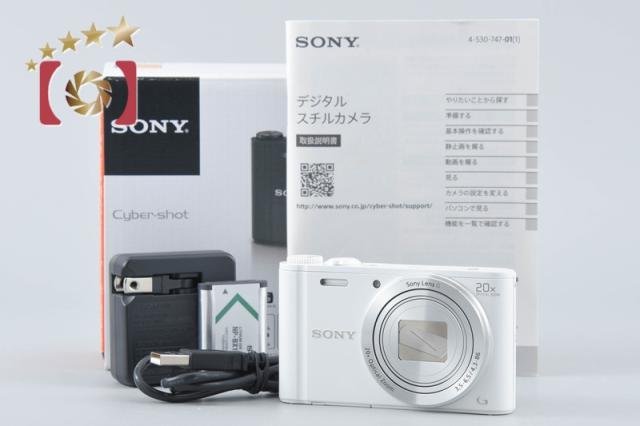 【中古】SONY ソニー Cyber-shot DSC-W350 白いこと コンパクトデジタルカメラ 元箱付き添い人 多言語相応う