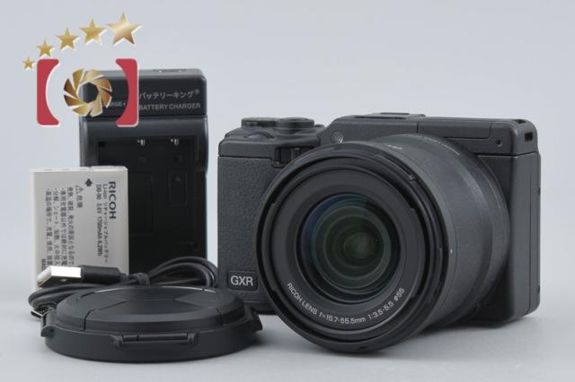 【中古】RICOH リコー GXR + A16 24-85粍 f/3.5-5.5 シャッター出現率少ない