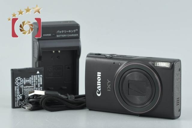 【中古】Canon キヤノン IXY 650 黒いこと コンパクトデジタルカメラ