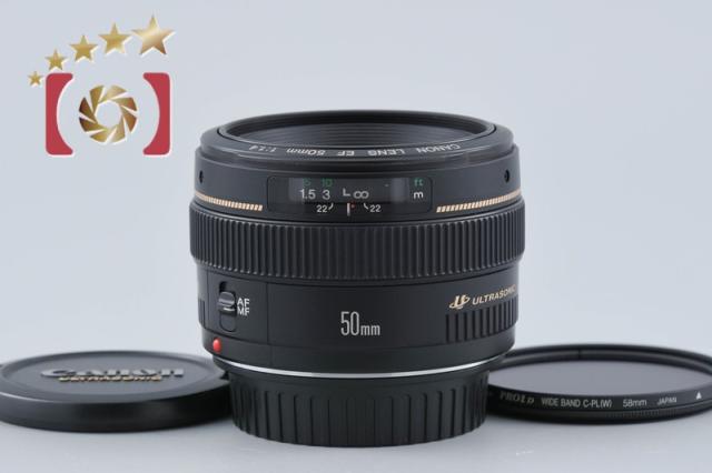 【中古】Canon キヤノン EF 50mm f/1.4 USM