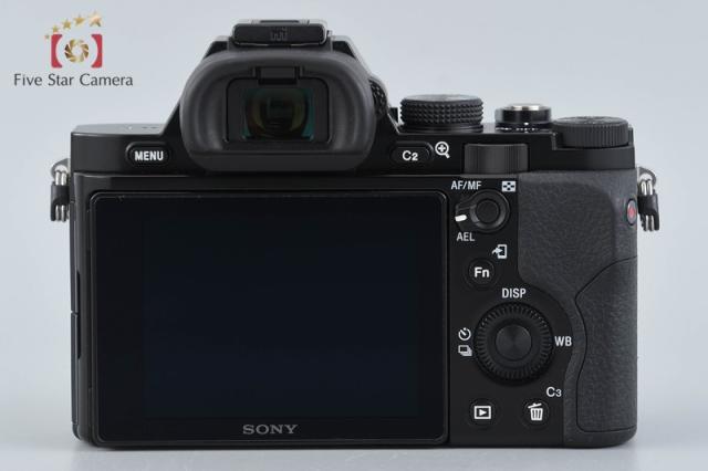 【中古】SONY ソニー α7 ILCE-7 鏡鑑受け答え一眼写真器 シャッター出現率少ない