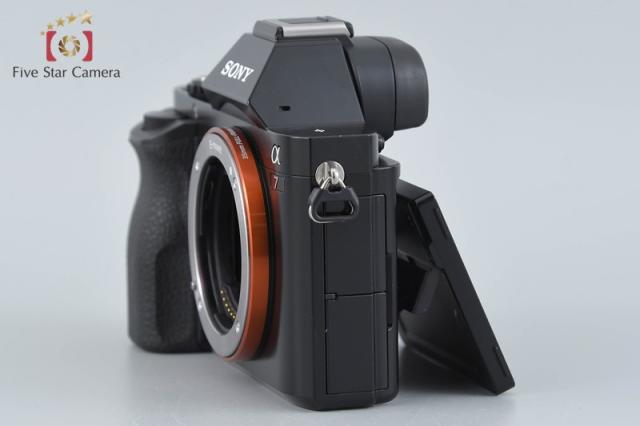 【中古】SONY ソニー α7 ILCE-7 鏡鑑受け答え一眼写真器 シャッター出現率少ない