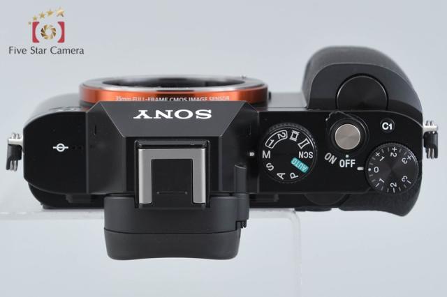 【中古】SONY ソニー α7 ILCE-7 鏡鑑受け答え一眼写真器 シャッター出現率少ない