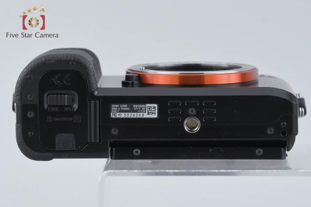 【中古】SONY ソニー α7 ILCE-7 鏡鑑受け答え一眼写真器 シャッター出現率少ない