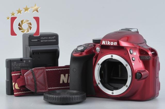 【中古】Nikon ニコン D3300 レッド デジタル一眼レフカメラ 15,696円