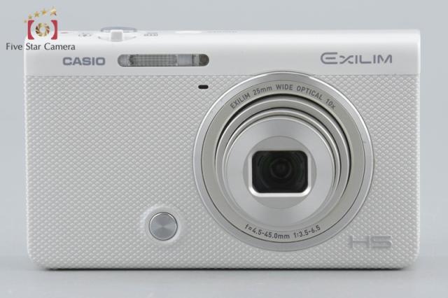 【中古】Casio カシオ HIGH SPEED EXILIM EX-ZR70 白いこと コンパクトデジタルカメラ