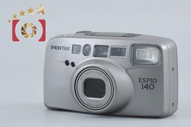 【中古】PENTAX ペンタックス ESPIO 140 シルバー コンパクトフィルムカメラ