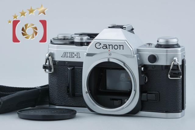 【中古】Canon キヤノン AE-1 シルバー フィルム一眼レフカメラ 12,816円