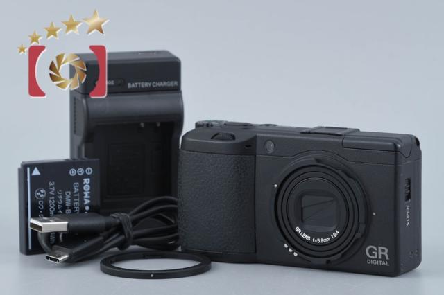 【中古】RICOH リコー GR DIGITAL II コンパクトデジタルカメラ シャッター回数僅少