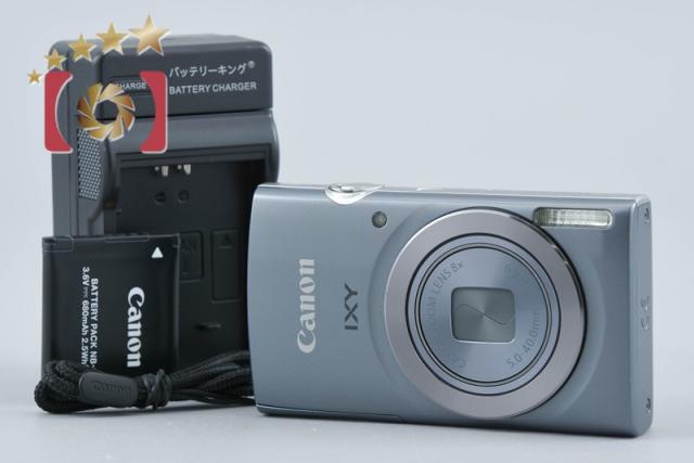 【中古】Canon キヤノン IXY 150 シルバー コンパクトデジタルカメラ