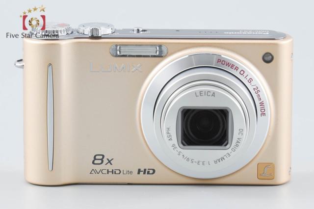 中古】Panasonic パナソニック LUMIX DMC-ZX3 ゴールド コンパクト