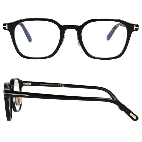 TOM FORD トムフォード メガネ ブルーライトカット ウェリントン型 アジアンフィット FT6012-K-B/V (TF6012-K-B) 001 020 【海外正規品】_4