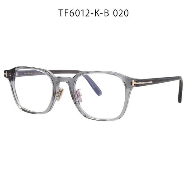 TOM FORD トムフォード メガネ ブルーライトカット ウェリントン型 アジアンフィット FT6012-K-B/V (TF6012-K-B) 001 020 【海外正規品】_7