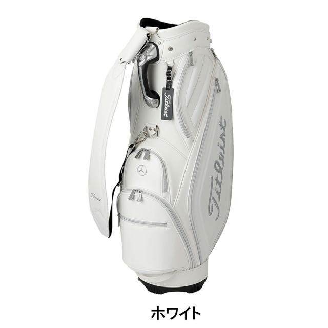 Mercedes-Benz×Titleist キャディバッグ トラディショナル2 ホワイト