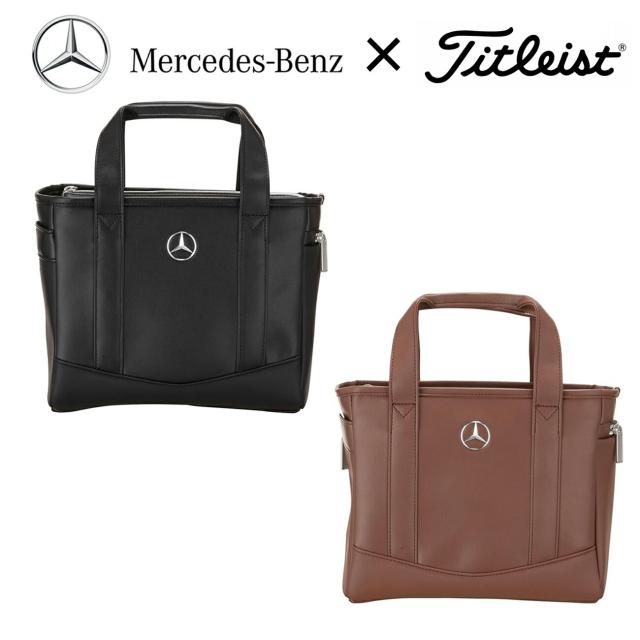 Mercedes-Benz×Titleist ラウンドトート トラディショナル ブラック ブラウン タイトリスト メルセデスベンツ ベンツコレクション ベンツ 鞄 バッグ