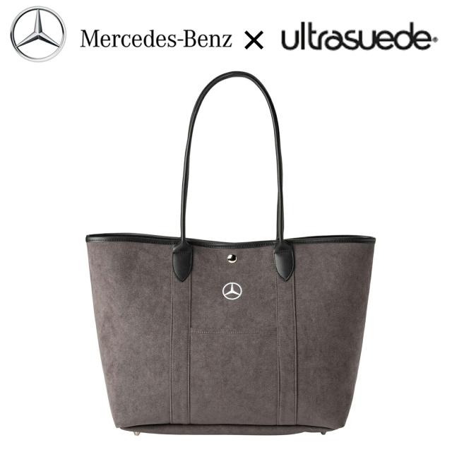 Ultrasuede ウルトラスエードトートバッグ グラファイト ブルーデイジー メルセデスベンツ ベンツコレクション ベンツ 鞄 バッグ