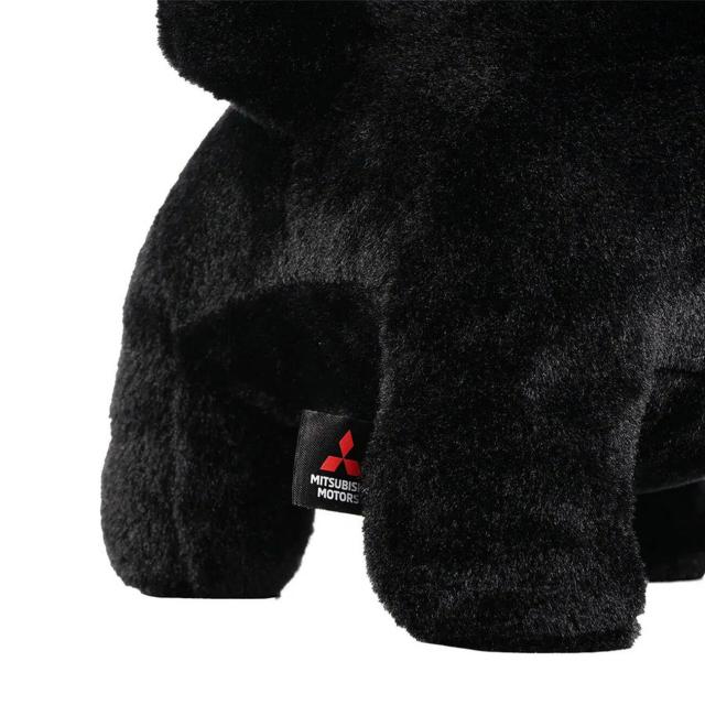 黒デリ丸。 ビッグサイズ Big デリカミニ公式キャラクター でりまる ぬいぐるみ ラリアート インテリア 三菱 TS14808 デリ丸 デリカ 黒 ブラック  送料無料_7
