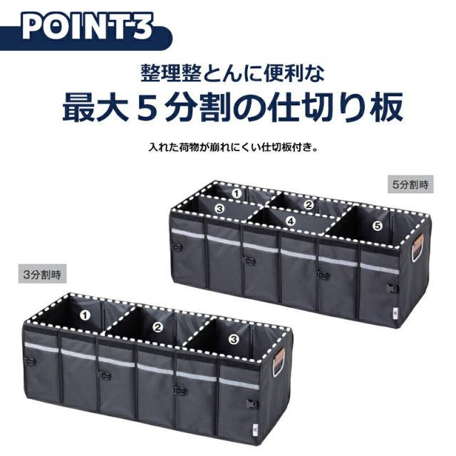 TZ ラゲージ収納ボックス トランク 車 コンパクト 買い物 アウトドア