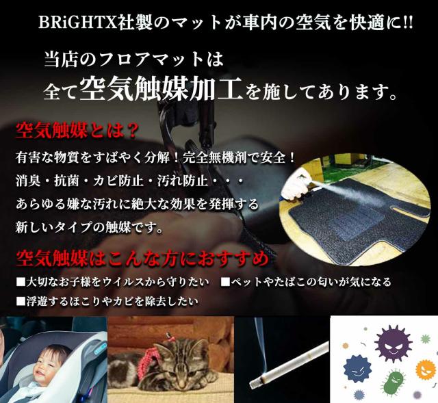 【日本製】日本製 トヨタ アルファード ヴェルファイア 40系 フロアマット カーマット 型式:AAHH40 / 45W ・AGH40 45W 年式 令和05年06月〜 枚数 15枚SET フロアマット＋ステップマット＋ラゲッジマット(トランク付) カスタムクラス BRiGHTX社製 車 運転席 おすすめ_8